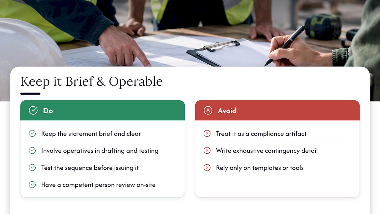 Keep It Brief and Keep It Operable — overview diagram